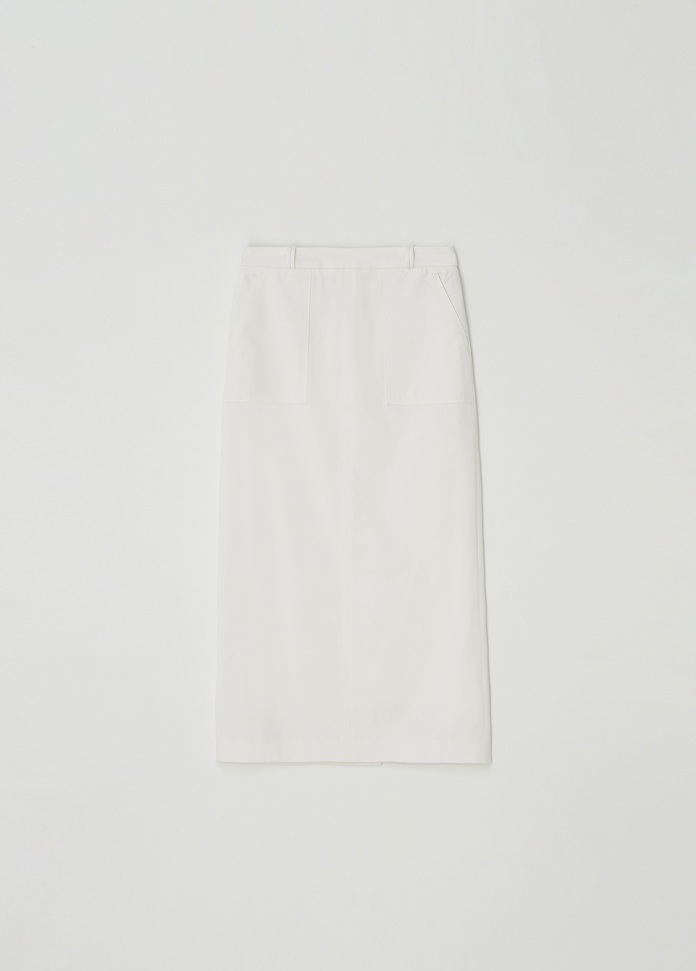 Out Pocket Skirt (White)