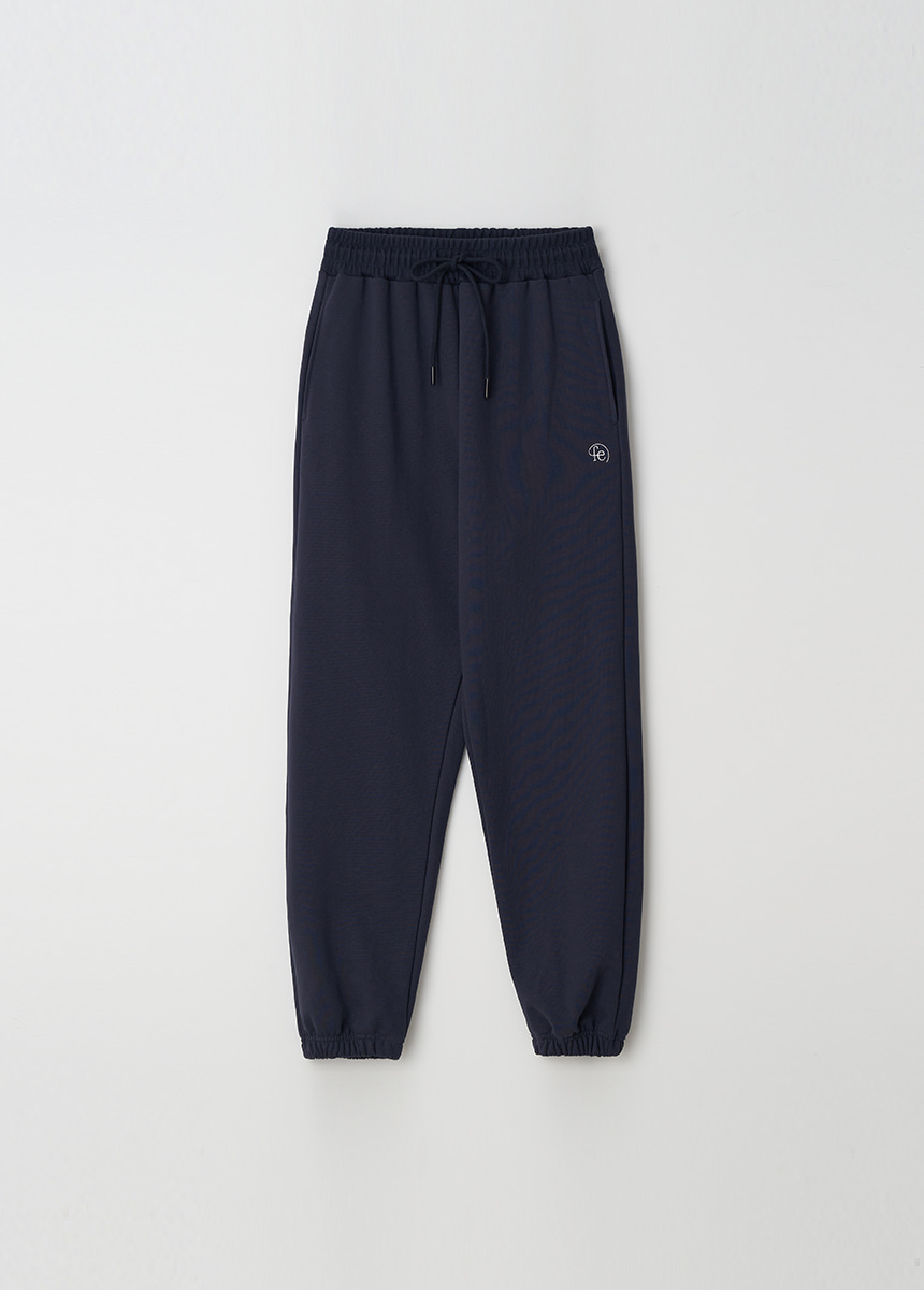 3rd/ Embroidery Jogger Pants (Navy)