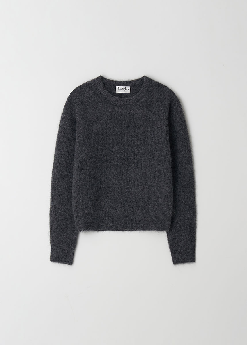 3rd/Alpaca Sweater (Charcoal)